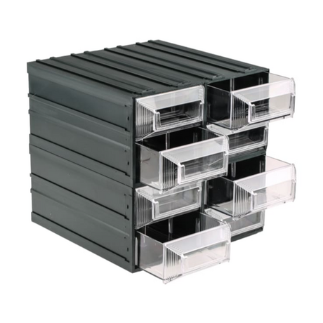 Kệ khay nhựa 8 ngăn RS PRO 2363606 (208x208x222mm)