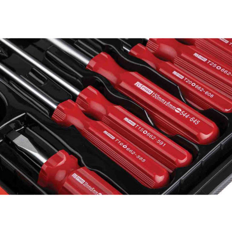 RS PRO Screwdriver Set 2284143 (15 pieces)
