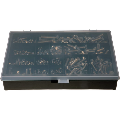 Hộp bu lông, đai ốc RS PRO 4667720 (624 chi tiết)