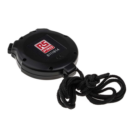 RS PRO 8111814 electronic pocket stopwatch