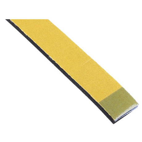 Băng keo xốp 10m, 20x5mm RS PRO 6191786 màu đen