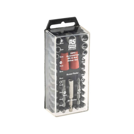 Bộ đầu tuýp, đầu vít RS PRO 2131005 (30 chi tiết)
