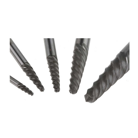 RS PRO 446853 Screwdriver and Bolt Bit Set (5 pieces)