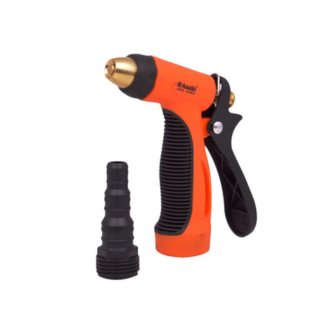 Asaki AK-8812 copper nozzle water gun, 1 jet type