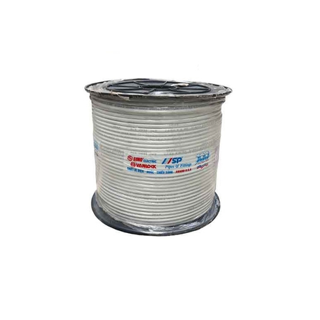 Dây Tivi SP trắng SINO RG6/5C-FB/CCS/80/SP/TR