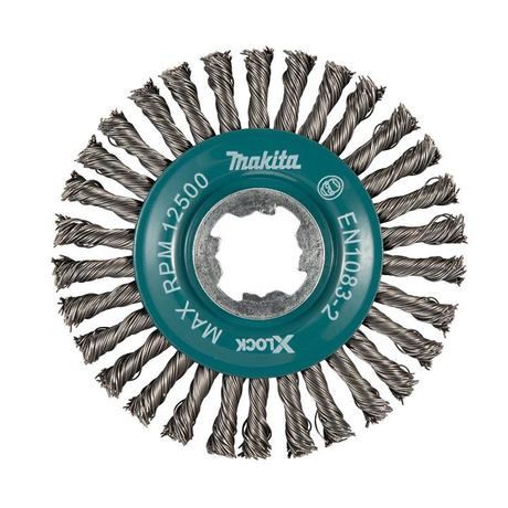 Chổi kim loại tròn 115mm Makita D-73368 sợi nhỏ