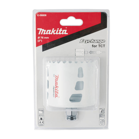 Mũi khoan kim loại 76x60mm Makita E-06806