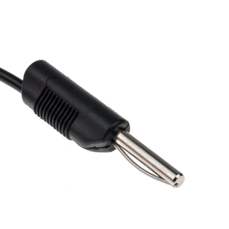 Đầu dò thử nghiệm 4 mm, 2.5A RS PRO 6684584 màu đen dài 1m