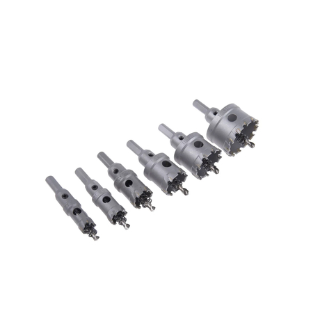 RS PRO 9186409 16-51mm Hole Saw Drill Bit Set (5 Pieces)