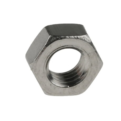 Hexagon Nut M10x17mm RS PRO 189614
