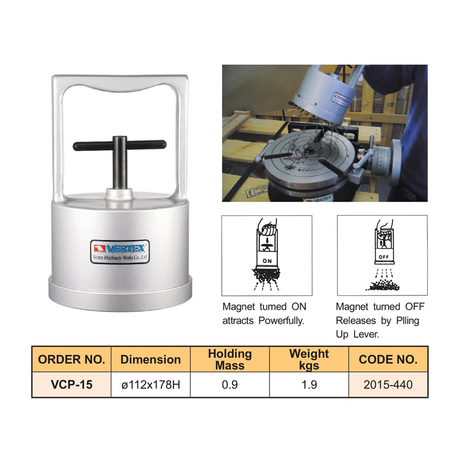 Vertex VCP-15 Magnetic Chip Collector