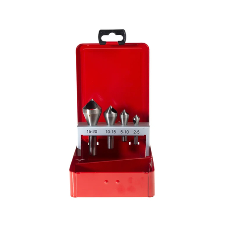 Bộ mũi doa lỗ 90° RS PRO 215518 (4 chi tiết)