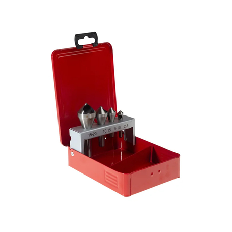Bộ mũi doa lỗ 90° RS PRO 215518 (4 chi tiết)