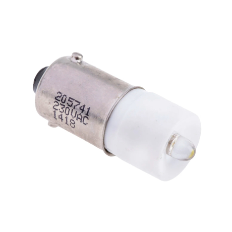Led bulb BA9s 230V, 10mm RS PRO 205741 white