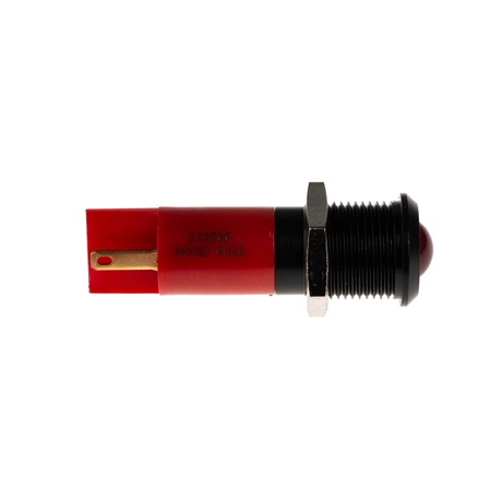Đèn chỉ báo 24V, 14mm RS PRO 210866 màu đỏ