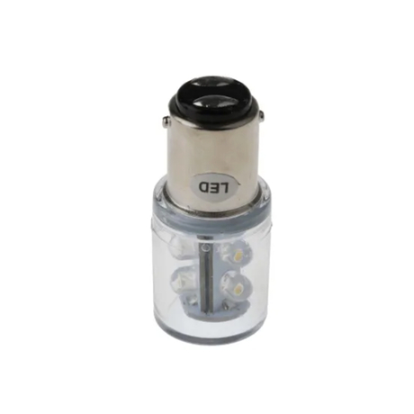 Đèn LED Beacon RS PRO 209327 màu trắng