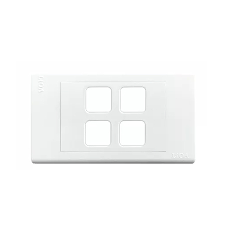 Round hole face, curved edge, 4-hole face LiOA S18AT4X