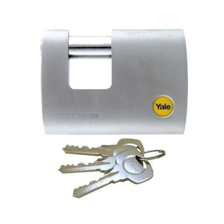 Khóa bấm Yale Y124/70/115/1