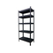 FABINA FBK813818 black 5-tier multi-purpose shelf 81cm