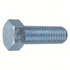 Standard Hex Head Cap Screws Metric M10x1.5x20mm Not Graded Steel Zinc Plated Fully Threaded