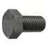 Standard Hex Head Cap Screws Metric M10x1.5x20mm Class 10.9 Steel Black Oxide Fully Threaded