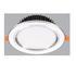 Đèn led âm trần tròn viền bạc 9w MPE DLBL-9/3C 3 chế độ