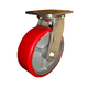 PU wheel series 490 heavy duty swivel shaft Ethos 491XUQ100P45