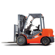 Mitsubishi S4S Heli CPC35-M3H Sit-Down Forklift