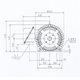 Toshiba 0226ODMH7FS 22kW 6-pole 3-phase electric motor