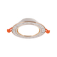 9W HUFA AV-11 yellow-rimmed recessed LED light, yellow light