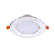 White-edged 7W LED recessed ceiling light HUFA AB-10, pale yellow light