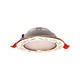 7W HUFA AV-04 yellow-rimmed recessed LED light, pale yellow light