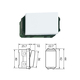 Công tắc E đảo chiều 250VAC - 16A Panasonic WEG5004KSW