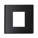 Square face for 2 single 3-pin Panasonic WEB7812MB sockets