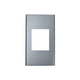 Special face for single 3-pin MCB 2P Panasonic WEV680290MH metallic gray