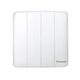 Set of 4 1-way screw-in B switches 250V - 10A Panasonic WMT507-VN white