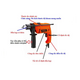 Black & Decker HD650BXH-B1 650W Hand Drill (Tool Box with 100 Accessories)
