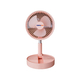 Quạt sạc gấp gọn Nanoco NFF1617P màu hồng