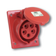Panasonic F414 - 6 Tilting type non-waterproof recessed socket IP44