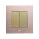 ABE TITANIUM T1H-21C 1-way single switch rose gold