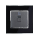 Ổ cắm mạng ABE MIRROR M1D-M màu đen