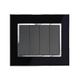 ABE MIRROR M1D-41C 1-way four-way switch black