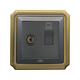 ABE BRONZE B1X-TVM network TV socket gray