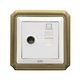 ABE BRONZE B1T-TVM network TV socket white