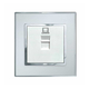 Ổ cắm mạng ABE MIRROR M1T-M màu trắng