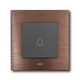 ABE TITANIUM T1N-DB doorbell brown
