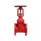 Shin Yi RRHX-0100-16-D2R rising stem gate valve red