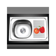 Traditional stainless steel sink 30 Toan My AS1-1