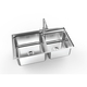 High-class 304 stainless steel sink Toan My TMS50