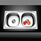 Traditional stainless steel sink 30 Toan My AS2 - 0